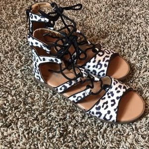 Cheetah old navy sandals